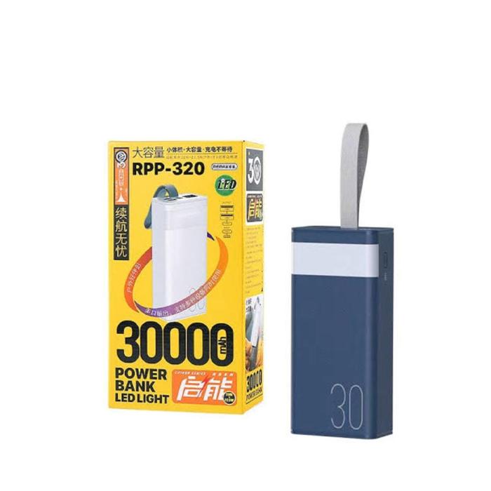 Remax RPA-3TO 30000mAh 22.5W Power Bank with LED