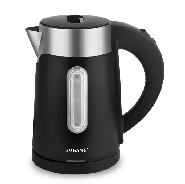 Sokany SK-0808 1.0L Cordless Electric Kettle (1200W)