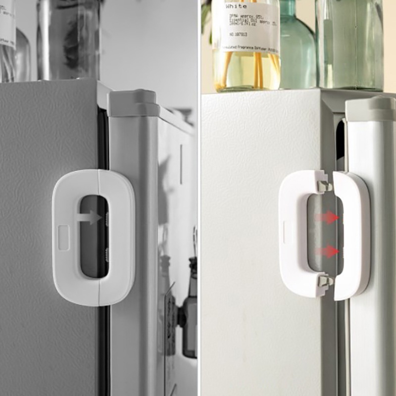 Child Safety Refrigerator & Cabinet Door Lock with Key