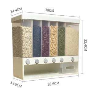 Kitchen Storage Rice Box Dispenser – 10 KG Capacity