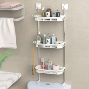 3 Layer Over Toilet Storage Shelf – Wall Mounted Organizer
