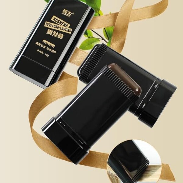 Instant Black Hair Color Stick – Quick Root Touch-Up Solution (20g)