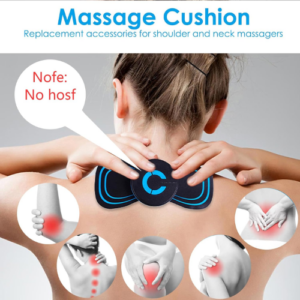 5 Pcs Cervical Massage Pad Replacement Patch for Neck & Shoulder Electric Massager