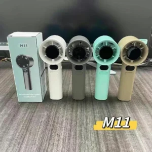 M11 High Speed Turbo Handheld Fan – USB Rechargeable Portable Cooling Fan