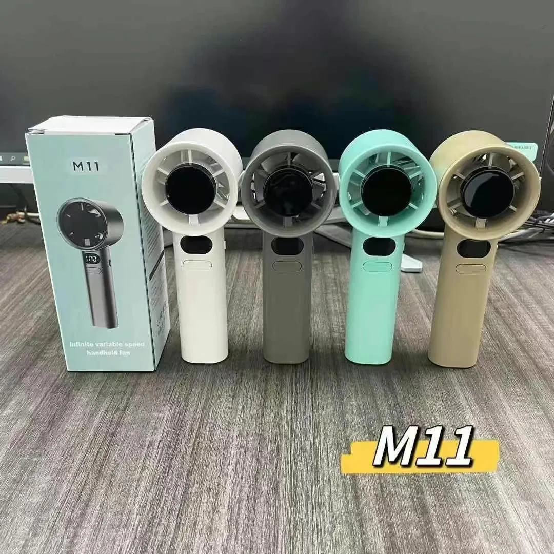 M11 High Speed Turbo Handheld Fan – USB Rechargeable Portable Cooling Fan