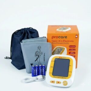 ProCare 650S Digital Blood Pressure Monitor with Voice – Fully Automatic Upper Arm BP Machine