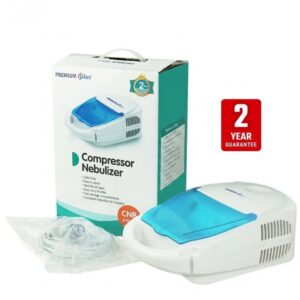 Premium Plus Portable Compressor Nebulizer – Low Noise, 2 Years Warranty