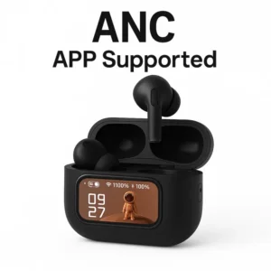 E9 Pro Touch AirPods with LED Display (ANC & ENC Supported) L58