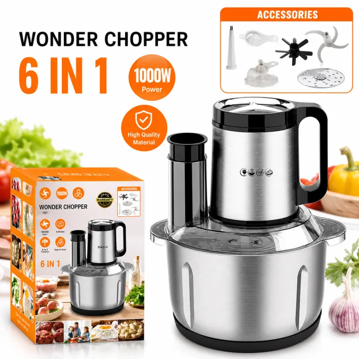 Sokany SK-06019 Electric Food Processor & Meat Grinder 3.0L