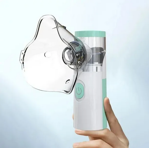 Portable Mini Mesh Nebulizer Machine – USB Rechargeable