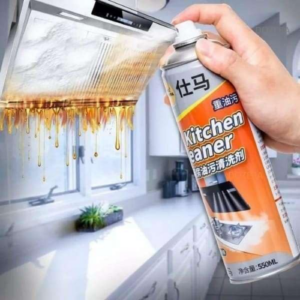 Kitchen Foam Oil Cleaner Spray 500ml | Powerful Degreasing Cleaner for Kitchen, Range Hood, Tiles & Cookware