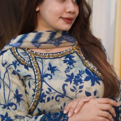Premium Digital Printed 3 Piece Dress 8