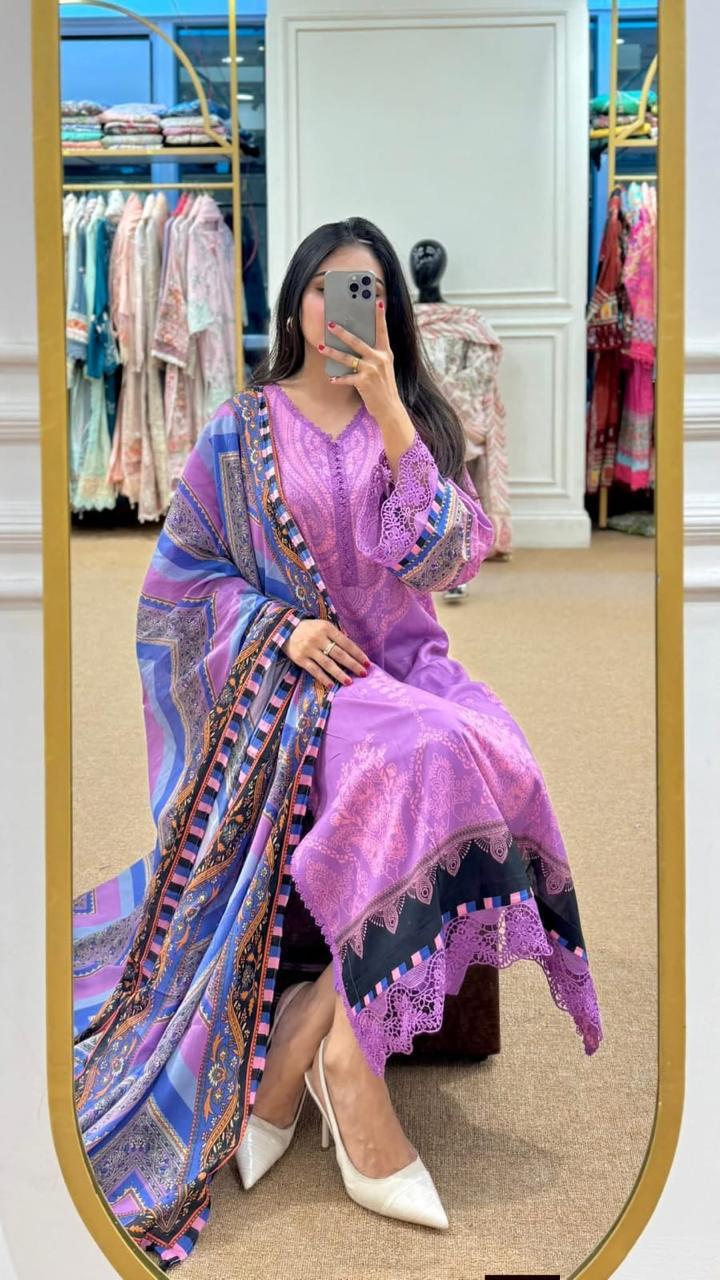 Digital Printed 3 Pieces Set 2